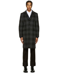 Мужской темно-серый шерстяной пиджак от Burberry