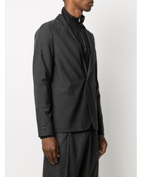 Мужской темно-серый шерстяной пиджак от Stephan Schneider