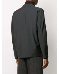 Мужской темно-серый шерстяной пиджак от Stephan Schneider
