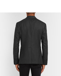Мужской темно-серый шерстяной пиджак от Dolce & Gabbana