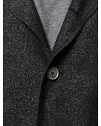 Мужской темно-серый шерстяной пиджак от John Varvatos