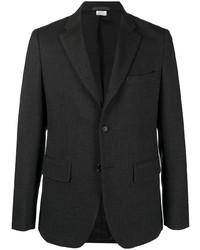 Мужской темно-серый шерстяной пиджак от Comme des Garcons Homme Deux