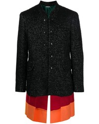 Мужской темно-серый шерстяной пиджак от Comme Des Garcons Homme Plus