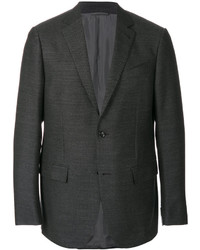 Мужской темно-серый шерстяной пиджак от Ermenegildo Zegna