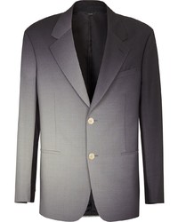 Мужской темно-серый шерстяной пиджак от Fendi