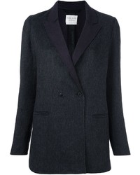 Женский темно-серый шерстяной пиджак от Forte Forte