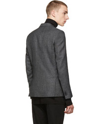 Мужской темно-серый шерстяной пиджак от Paul Smith