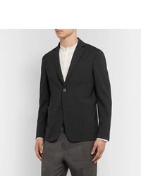 Мужской темно-серый шерстяной пиджак от Barena