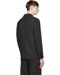 Мужской темно-серый шерстяной пиджак от TOMORROWLAND