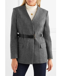 Женский темно-серый шерстяной пиджак от Vanessa Bruno
