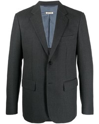 Мужской темно-серый шерстяной пиджак от Marni