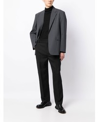 Мужской темно-серый шерстяной пиджак от N°21