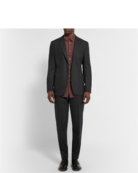 Мужской темно-серый шерстяной пиджак от Acne Studios