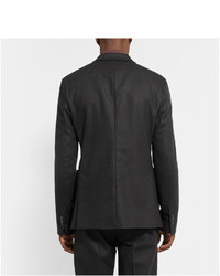 Мужской темно-серый шерстяной пиджак от Acne Studios