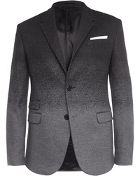 Мужской темно-серый шерстяной пиджак от Neil Barrett