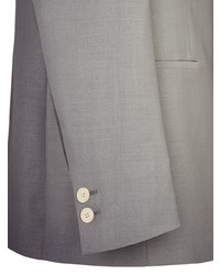 Мужской темно-серый шерстяной пиджак от Fendi