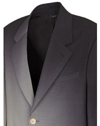 Мужской темно-серый шерстяной пиджак от Fendi