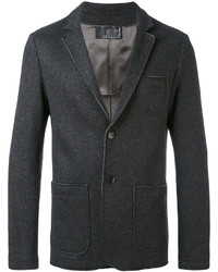 Мужской темно-серый шерстяной пиджак от Pal Zileri