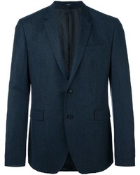 Мужской темно-серый шерстяной пиджак от Paul Smith