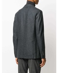 Мужской темно-серый шерстяной пиджак от Eleventy