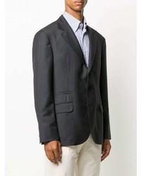 Мужской темно-серый шерстяной пиджак от Brunello Cucinelli