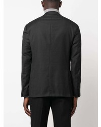Мужской темно-серый шерстяной пиджак от Corneliani