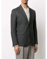 Мужской темно-серый шерстяной пиджак от Marni