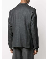 Мужской темно-серый шерстяной пиджак от Officine Generale