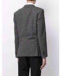 Мужской темно-серый шерстяной пиджак от PS Paul Smith