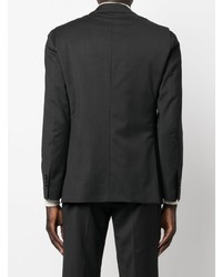 Мужской темно-серый шерстяной пиджак от Lardini