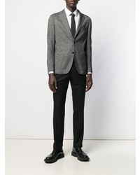 Мужской темно-серый шерстяной пиджак от Tagliatore