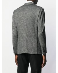 Мужской темно-серый шерстяной пиджак от Tagliatore
