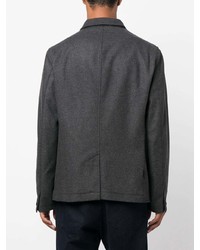 Мужской темно-серый шерстяной пиджак от Woolrich