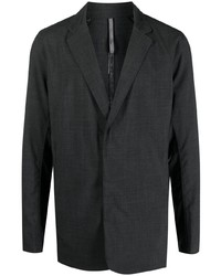 Мужской темно-серый шерстяной пиджак от Veilance