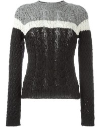Женский темно-серый шерстяной свитер от P.A.R.O.S.H.