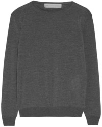 Женский темно-серый шерстяной свитер от Stella McCartney