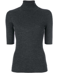 Женский темно-серый шерстяной свитер от Theory