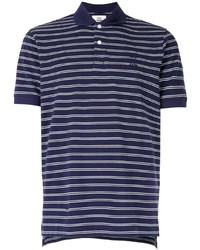Мужская темно-сине-белая футболка-поло в горизонтальную полоску от Kent & Curwen