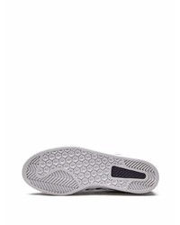 Мужские темно-сине-белые замшевые низкие кеды от adidas