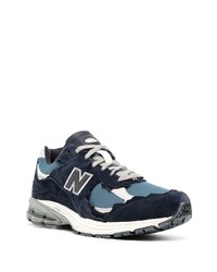 Мужские темно-сине-белые кроссовки от New Balance