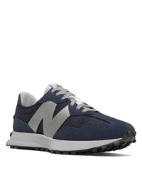 Мужские темно-сине-белые кроссовки от New Balance