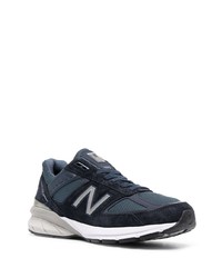 Мужские темно-сине-белые кроссовки от New Balance