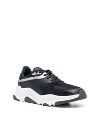 Мужские темно-сине-белые кроссовки от BOSS