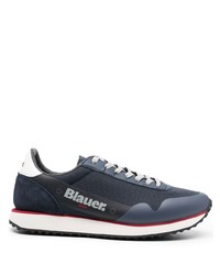 Мужские темно-сине-белые кроссовки от Blauer