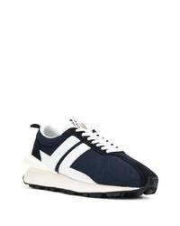 Мужские темно-сине-белые кроссовки от Lanvin