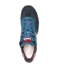 Мужские темно-сине-белые кроссовки от Diadora