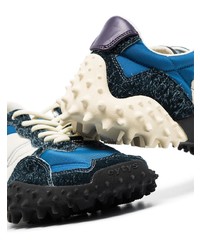 Мужские темно-сине-белые кроссовки от Eytys