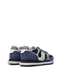 Мужские темно-сине-белые кроссовки от Saucony