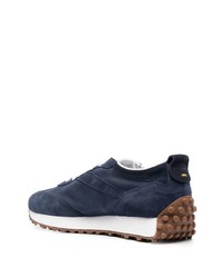 Мужские темно-сине-белые кроссовки от Doucal's