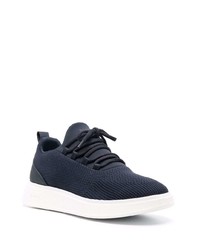 Мужские темно-сине-белые кроссовки от BOSS